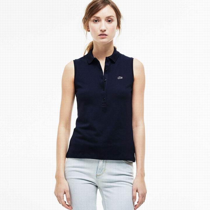 Lacoste short lapel T woman S-2XL-073